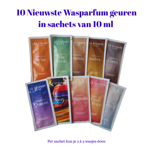 10 x nieuwste wasparfumgeuren