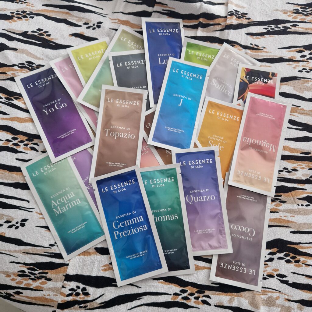 wasparfum le essenze di elda probeer sachet