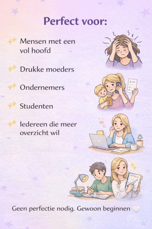 🧠 ADHD Printable Planner – structuur & rust voor maar €4,95 - Afbeelding 7