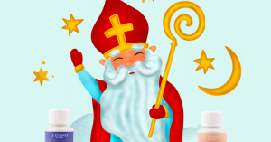 Fijne Sinterklaas met wasparfum cadeautjes